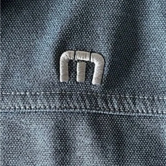 Travis Mathew Blue Golf Polo Shirt Athleticcore Country Club Athleisure 2XL - Picture 8 of 10